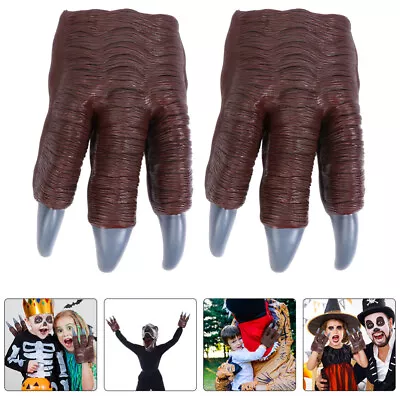 2pcs Velociraptor Claw Bear Gloves Costume Storytelling Doll • £16.95