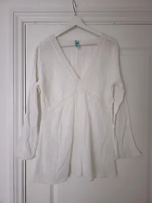 Ladies Cotton Summer Top / Cover Up Size 14. Ocean Club • £4