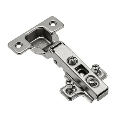 KITCHEN DOOR/CABINET/CUPBOARD CLIP ON CONCEALED 35mm DOOR HINGES (full Overlay) • £3.19