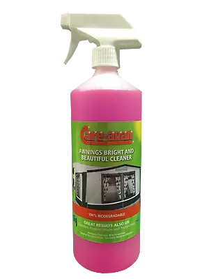 Awning And Tent Fabric Cleaner 1 Litre Spray For Caravan Motorhome Camping • £12.95