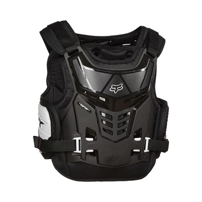 $149.95 • Buy Fox Racing Youth Black/White LC CE Raptor ProFrame Certified MotoX Chest Gear