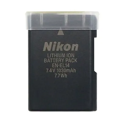 Genuine Nikon EN-EL14 Battery For D5500 D5600 D5300 D5200 D5100 D3300 P7700 • $26.35