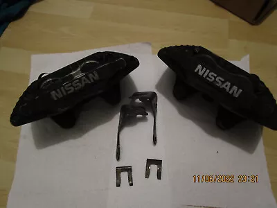 $382.04 • Buy 1989-1995 Nissan 300zx 26mm Z32 Fairlady Front Brake Calipers Oem 26mm Aluminum