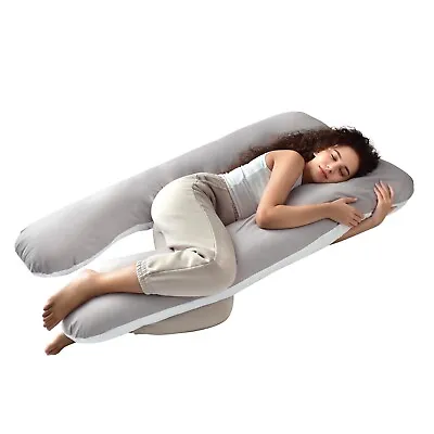 The HUGIT U-Shaped Full Body Pillow For Pregnancy Pain Relief & Optimal Support • $69