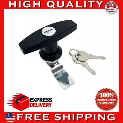 T-Handle Shell Door W/ Keys Truck Van Trailer Camper Cover Latch Cap Lock Lid RV • $11.96