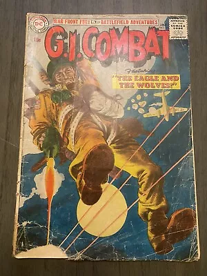 GI COMBAT 44 (Jan 1957) 1st D.C. Issue GD 1.8-2.0 • $7.50
