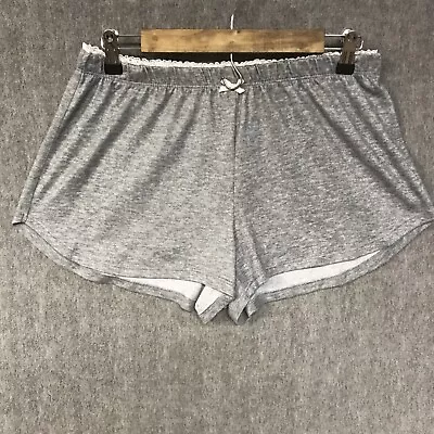 Marilyn Monroe Pajama Bottoms Medium Gray Pull On Soft Sleep Shorts • $8.99