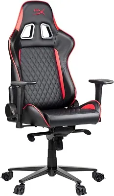 HyperX Blast Black Red PU Leather Video PC Game Racing Gaming Chair Memory Foam • $199