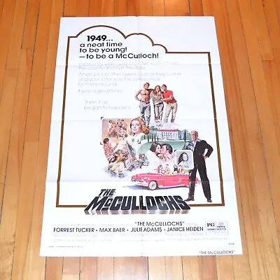 The McCulloch’s Forest Tucker Max Baer 1975 Movie Poster 27 X 41 Inch • $11.99