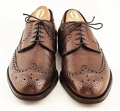 Pristine 1963 Vintage Church's Cotswold Brogue Wingtip Oxford 8.5 US Dress Shoe • $155.63