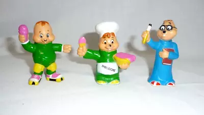 Vintage Alvin And The Chipmunks Trio Figures 1983 Bagdasarian CBS • $9.99