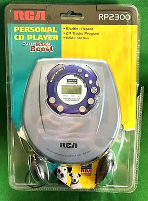 RCA RP-2300C Personal Portable Programmable CD Player BRAND NEW • $9