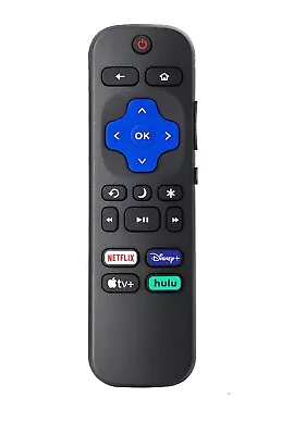 Replaced Remote Control For Onn TCL ELEMENT HISENSE Roku TV Netflix Disney+ Hulu • $8.49