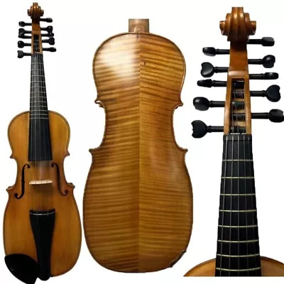 Customized Expert Viola Da Petto 5*5 Strings 18  Big ViolaBig Rich Sound • $1169.10