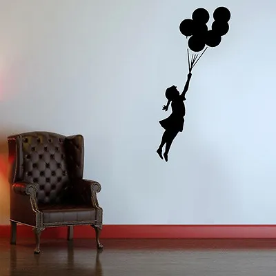 Banksy Flying Balloon Girl Reusable Stencil Wall Decor Painting Art Airbrush • $7.38