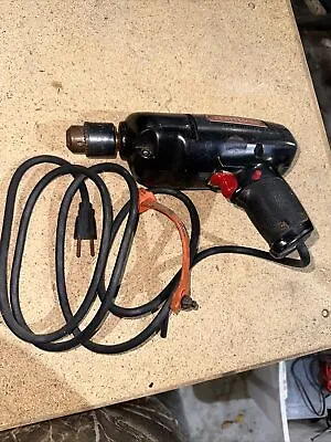 VINTAGE Sears Craftsman 3/8  Electric Drill Model No 315.11441 Variable Speed • $19.99