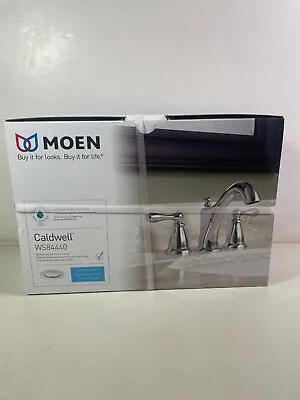 Moen Caldwell 2-Handle Widespread Bathroom Faucet In Chrome WS84440 • $79.99