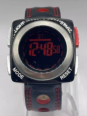 Mercedes Benz Motorsport Racing LCD Digital Sport Chronograph Watch RARE • $325