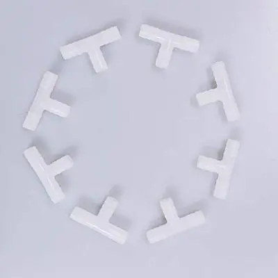 5/16''8mm Barb Fitting Plastic Tee Tconnector Pack 8 For Water/air • $11.55