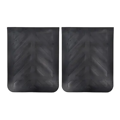 Pair 24  X 30  Mud Flaps Heavy Duty Rubber For Semi Truck Trailer Black • $38.59