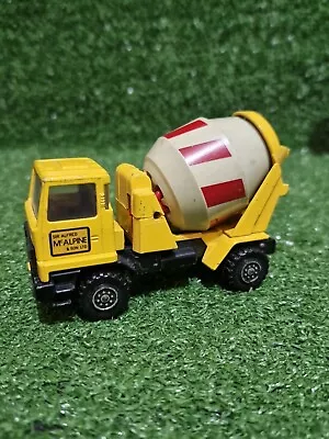 Vintage Matchbox Super Kings 1977 Bedford Ready Mix Cement Truck McAlpine VGC • £5.99