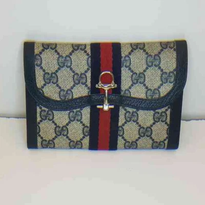 $226.98 • Buy Vintage Gucci Wallet GG | Authenticity Certified