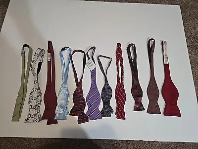 Bowtie Bundle Lot Of 11 Vintage And Modern NORDSTROM Wembley Etc • $49.99