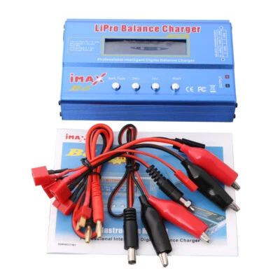 $31.14 • Buy IMax B6 AC Digital LCD RC Lipo NiMh NiCD Battery Balance Charger Power Adapter