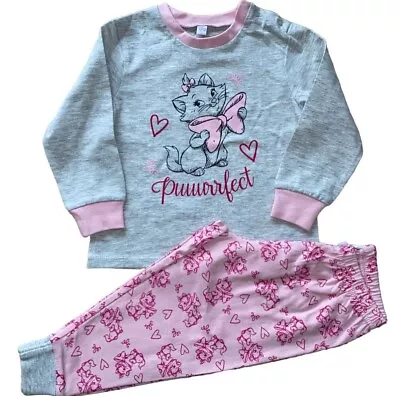 New Marie Cat  Pyjamas.top & Bottoms.9-12mths.SEE DESCRIPTION • £4.25