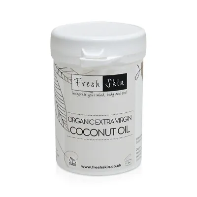 100g Organic Extra Virgin Coconut Oil - 100% Pure Raw & Cold Pressed • £4.99