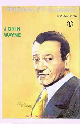 Personality Classics #1 VF/NM; Personality | John Wayne - We Combine Shipping • $3.75
