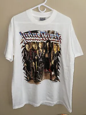 Vintage Judas Priest Painkiller Tour 1990 T-shirt The Brockum Size Xl RARE White • $250