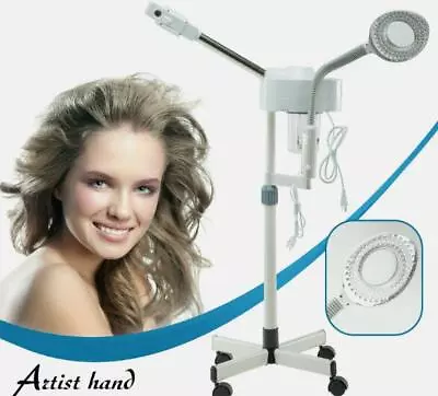 2IN1 Facial Steamer 5x Magnifying Lamp Hot Ozone Beauty Salon Spa Equipment • $68.99