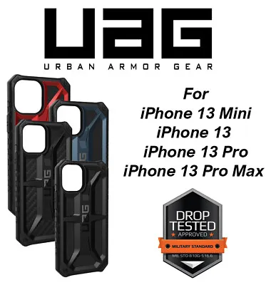 Urban Armor Gear (UAG) IPhone 13 Mini Pro Max Case Monarch Bumper Rugged Cover • £49.99