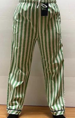 TINFL Lounge Pants 100% Soft Cotton Stripes Lounger Pajama Sleepwear Junior • $10.39