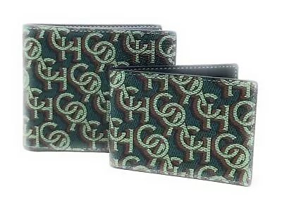 COACH Men's 3-In-1 Wallet (Printed Coated Canvas Monogram - Amazon Green) • $47.39