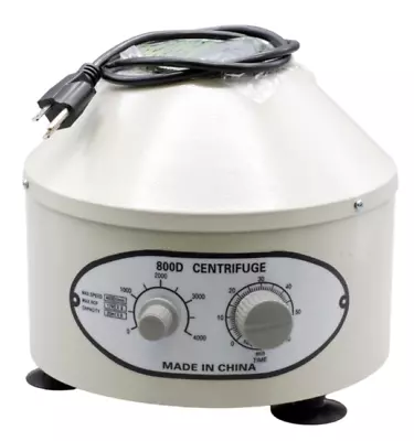 Centrifuge Low Speed Up To 4000RPM Model 800D Capacity 20ml X 6 • $87.17