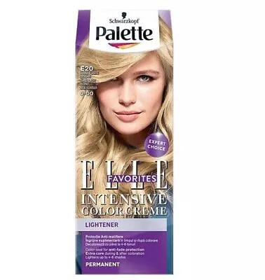 Schwarzkopf Palette Intensive Color Creme Hair E20 0-00  Super Light Blond • £9.62