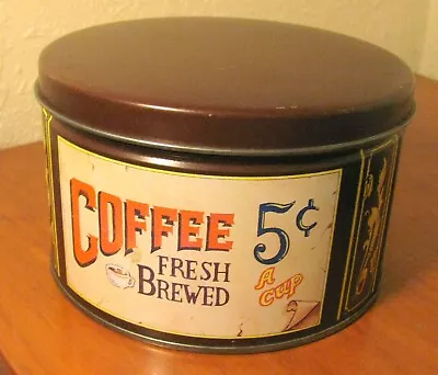 Vintage Mr. Coffee Bedford Heights  Ohio Limited Collectors Tin free Shipping • $14