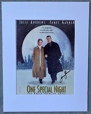 $75 • Buy James Garner Signed Autograph Photo Display - Authentic, Julie Andrews, RIP