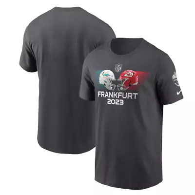 NFL Frankfurt Games T-Shirt Men's Nike Dolphins Vs Chiefs Top - New • £14.99