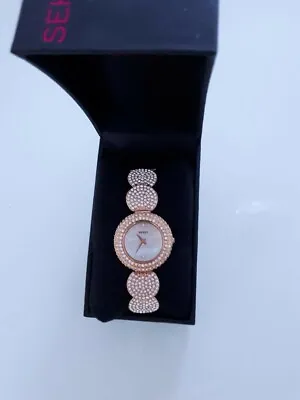 £65 • Buy Ladies Watch Sekonda Seksy Elegance Rose Gold Swarovski Elements New With Box
