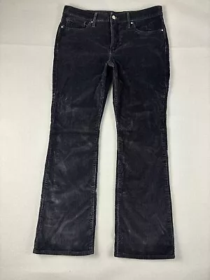 Levi’s Corduroy Pants Men’s Size 32x30 (34x28) Black Flare Leg Vintage Y2k • $39.99
