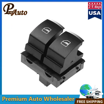 Master Window Switch Controls Driver Side For VW Golf MK5 MK6 GTI 5K3959857 • $10.99