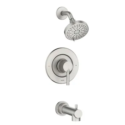 Moen Arlys 82770SRN Tub And Shower Faucet New In Box • $144.95