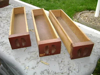 Vintage Set Of 3 Kenmore Sewing Machine Cabinet Wood Drawers • $30