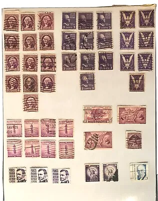 3 Cent United States Postage Stamps - Three Cents - Washington Jefferson Liberty • $12.62