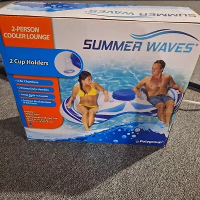 Summer WAVES 2 Person Cooler Lounge-New • $35