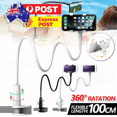 $10.85 • Buy 360°Rotating Tablet Stand Holder Lazy Bed Desk Mount Mobile IPhone Samsung
