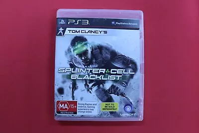 Tom Clancy's Splinter Cell: Blacklist (Sony PlayStation 3 2013) • $8.95